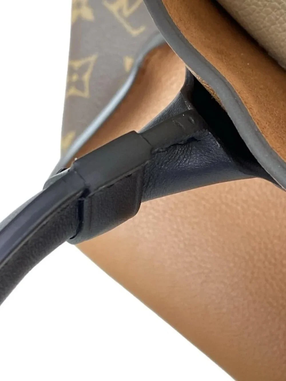 LOUIS VUITTON On My Side MM M59645 Chataigne Monogram RFID : confirmed Tote Bag - Picture 11 of 16